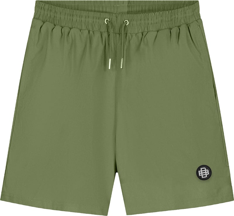 MONOGRAM PLATE SWIMSHORTS