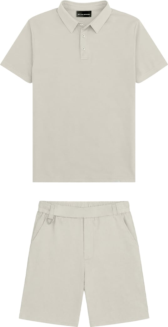 MERCERISED POLO TWINSET