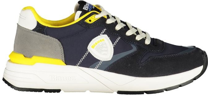Blauer Blue Polyurethane Mens Sneaker