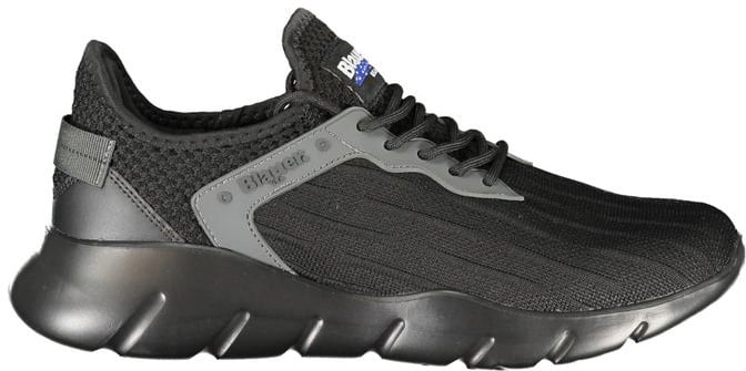Blauer Black Polyester Men Sneaker