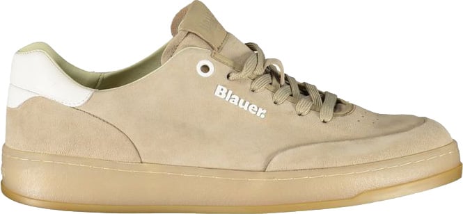 Blauer Beige Leather Men's Sneaker