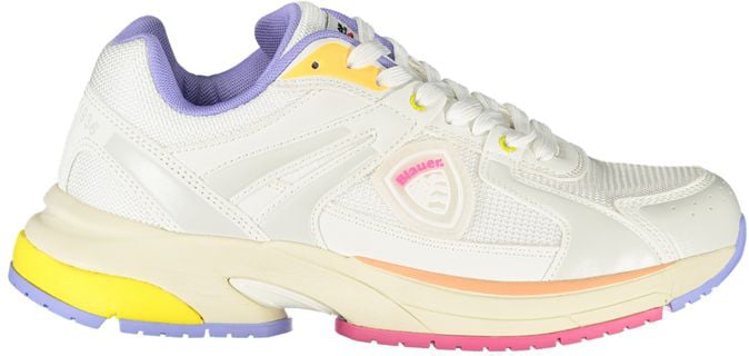 Blauer Bianco Polyurethane Women Sneaker