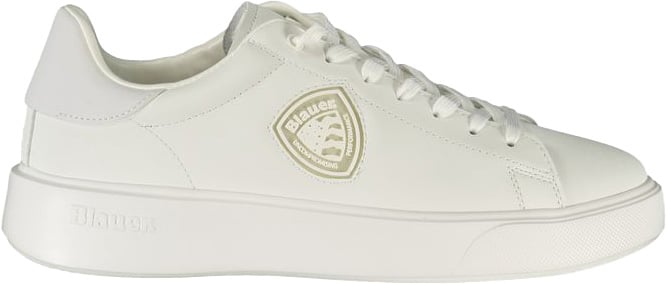Blauer Bianco Poliestere Mens Sneaker