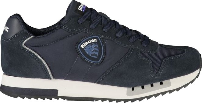 Blauer Blue Polyurethane Men Sneaker