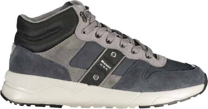 Blauer Blue Polyurethane Men's Sneaker