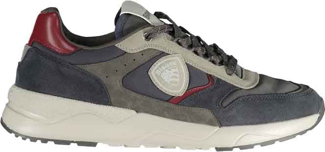 Blauer Blue Polyester Men's Sneaker