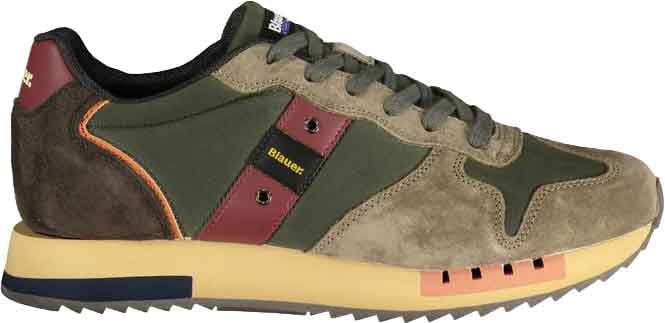 Blauer Green Polyurethane Men's Sneaker