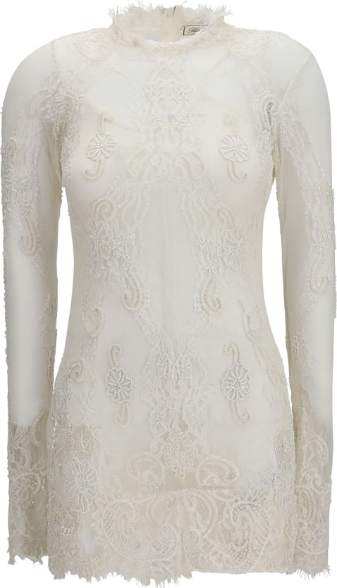 Blumarine White Polyamide Casual Dress