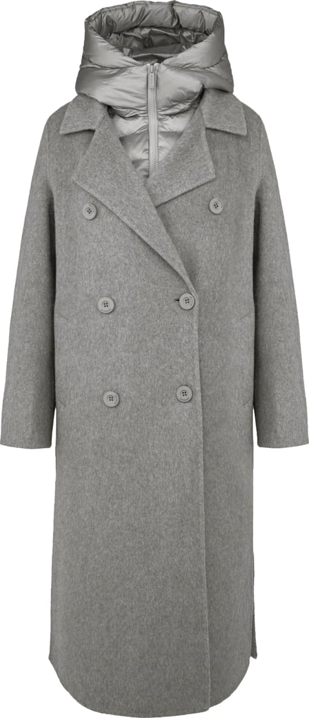 Bomboogie Copenaghen Long Coat + Detachable Padded Front Jackets Grijs Cw9147_wla6