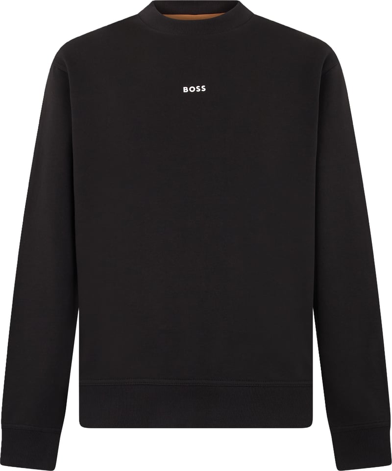 Crew neck sweatshirt in cotton