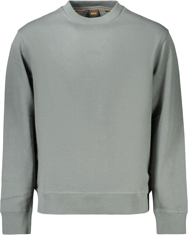 Hugo Boss Verde Cotton Men's Sweatshirt