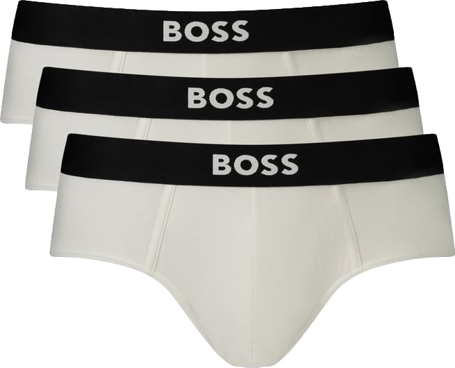 Hugo Boss White Cotton Men's Brief