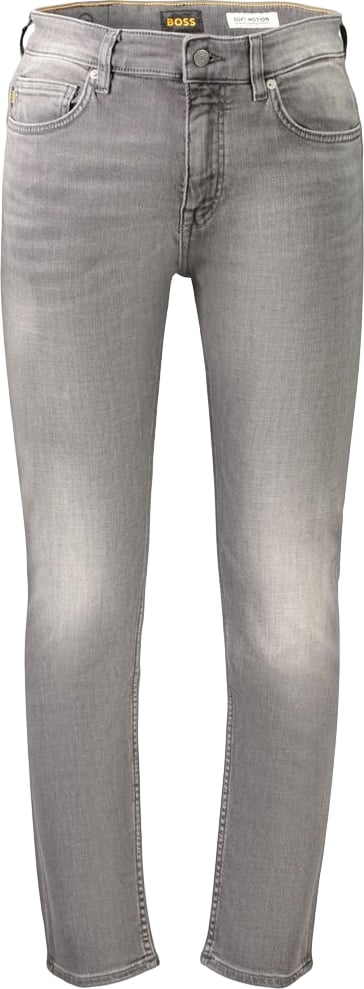 Hugo Boss Grey Cotton Men's Jeans