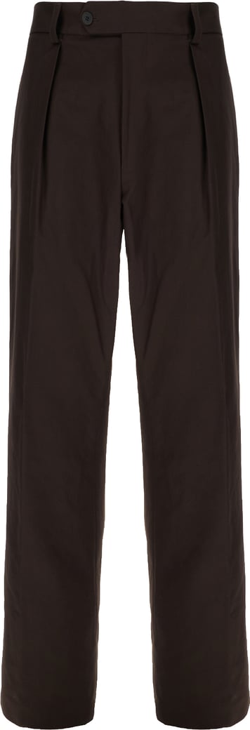 Boss Dark brown cotton pants