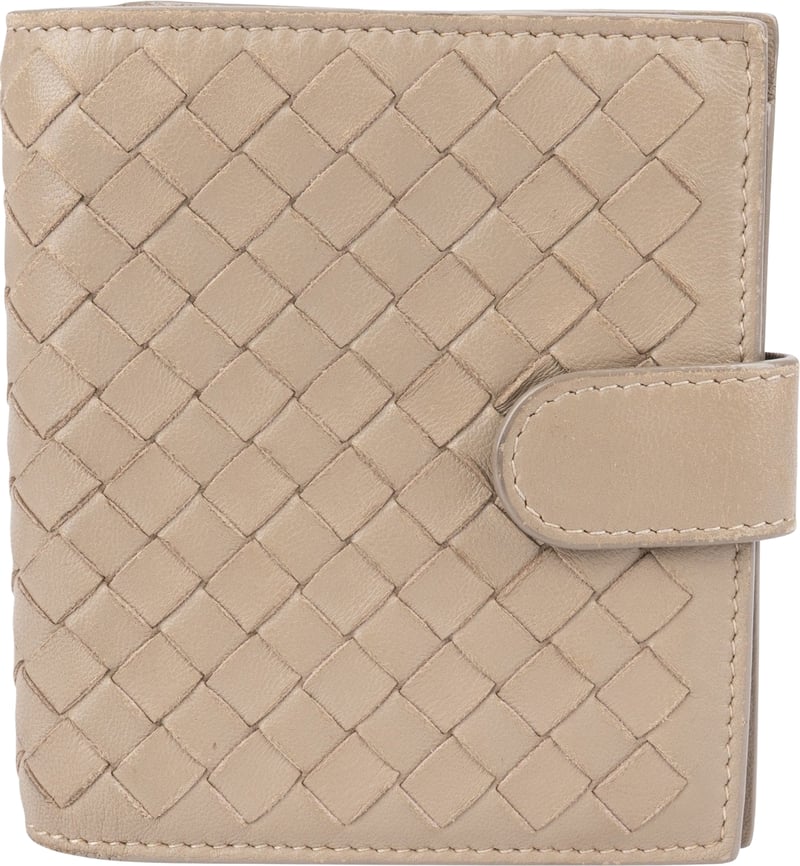 Bottega Veneta Intrecciato Bifold Clip Wallet