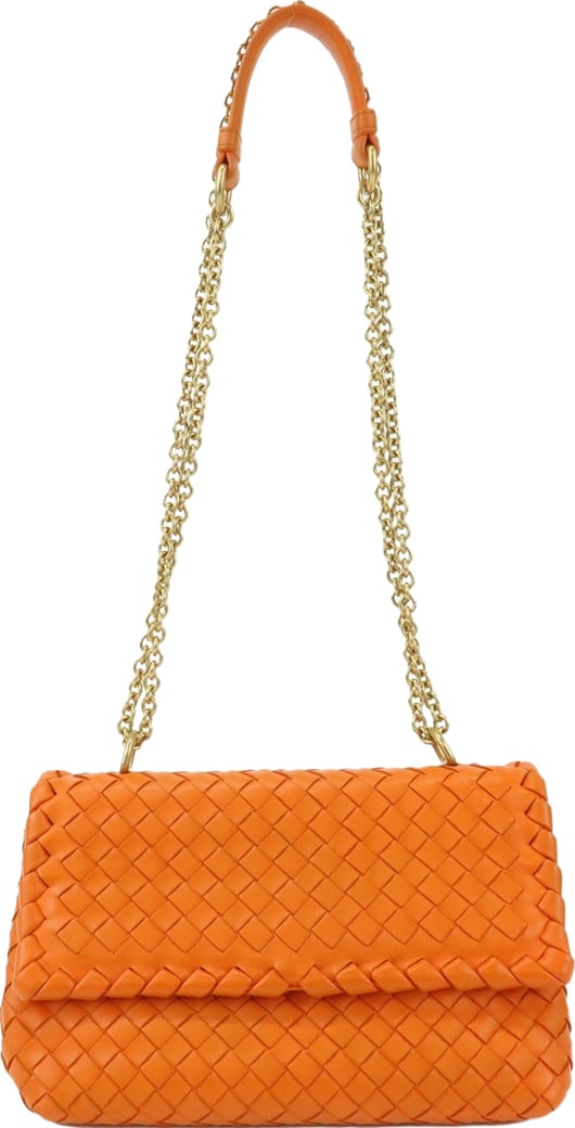 Bottega Veneta Olimpia Intrecciato Nappa Medium