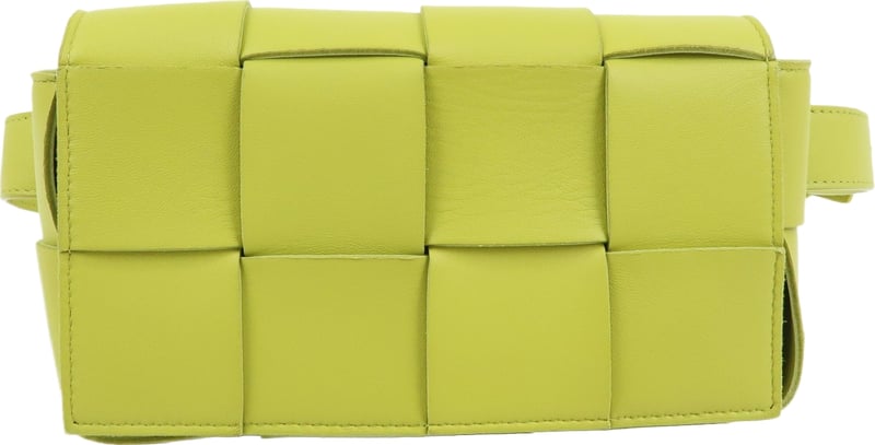 Bottega Veneta Cassette Belt Maxi Intrecciato Leather