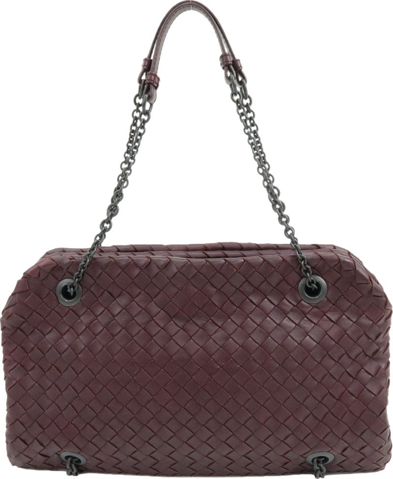 Bottega Veneta Double Chain Intrecciato Nappa Large