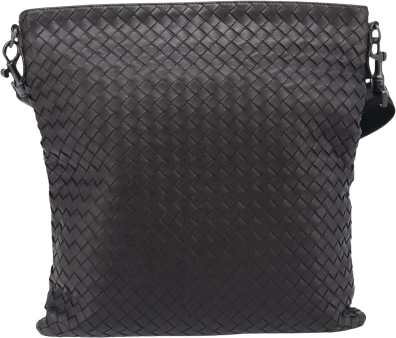 Bottega Veneta Flat Messenger Intrecciato Nappa Medium