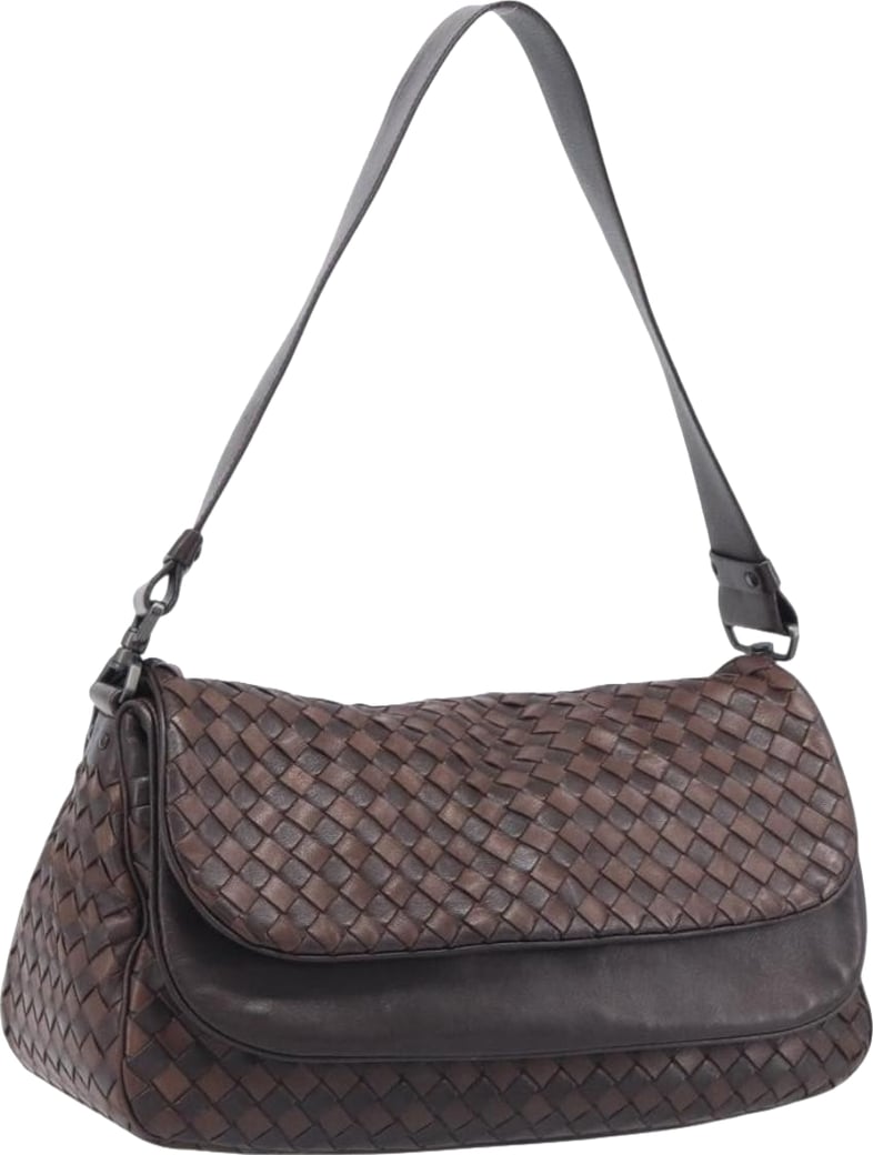 Bottega Veneta Intrecciato Shoulder Leather