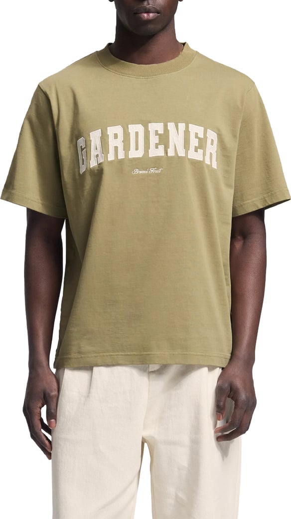 Gardener T-shirt - Olive Green