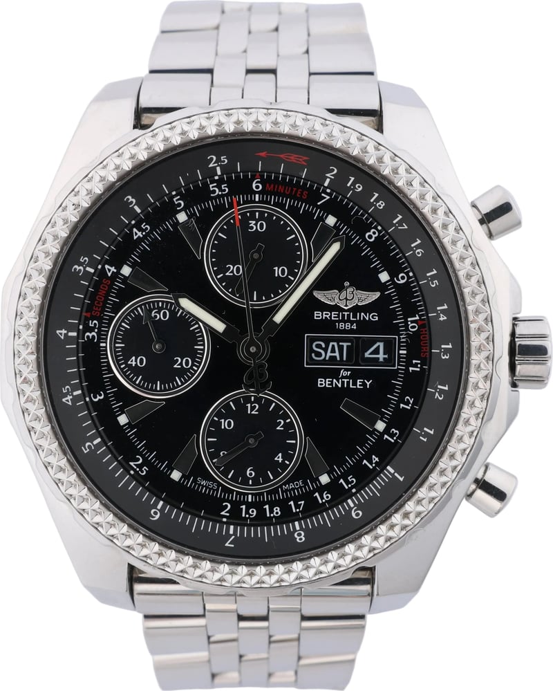 Breitling Bentley GT Automatic Wristwatch with Black dial