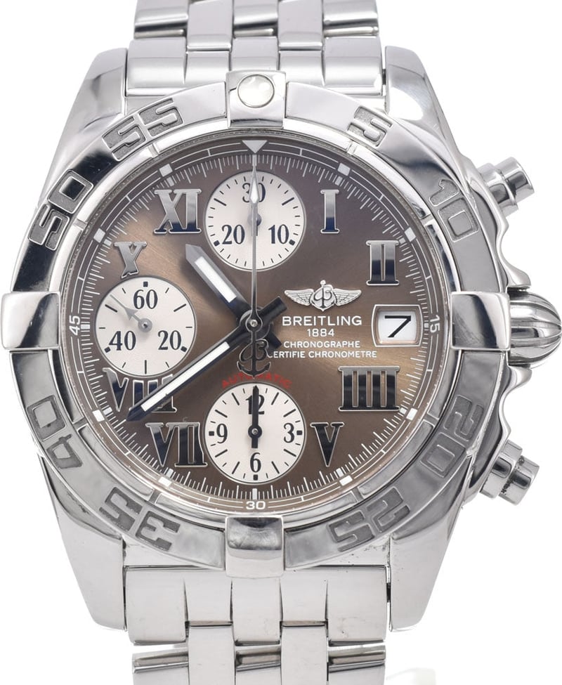 Breitling Cockpit Galactic Chronograph Automatic Stainless Steel 39