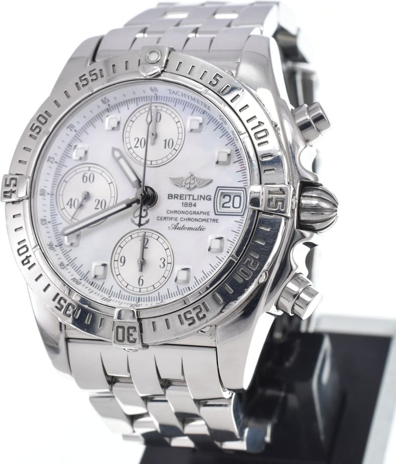 Breitling Cockpit Galactic Chronograph Automatic Stainless Steel 39