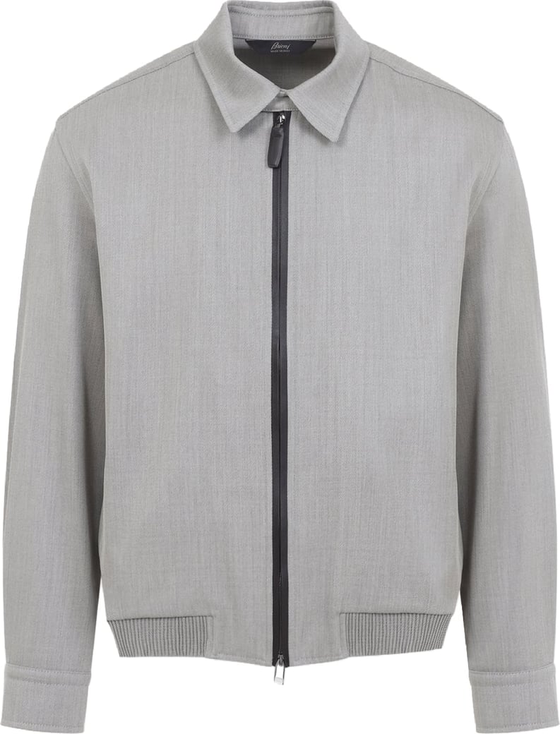 Brioni Zip-Up Blouson Jacket