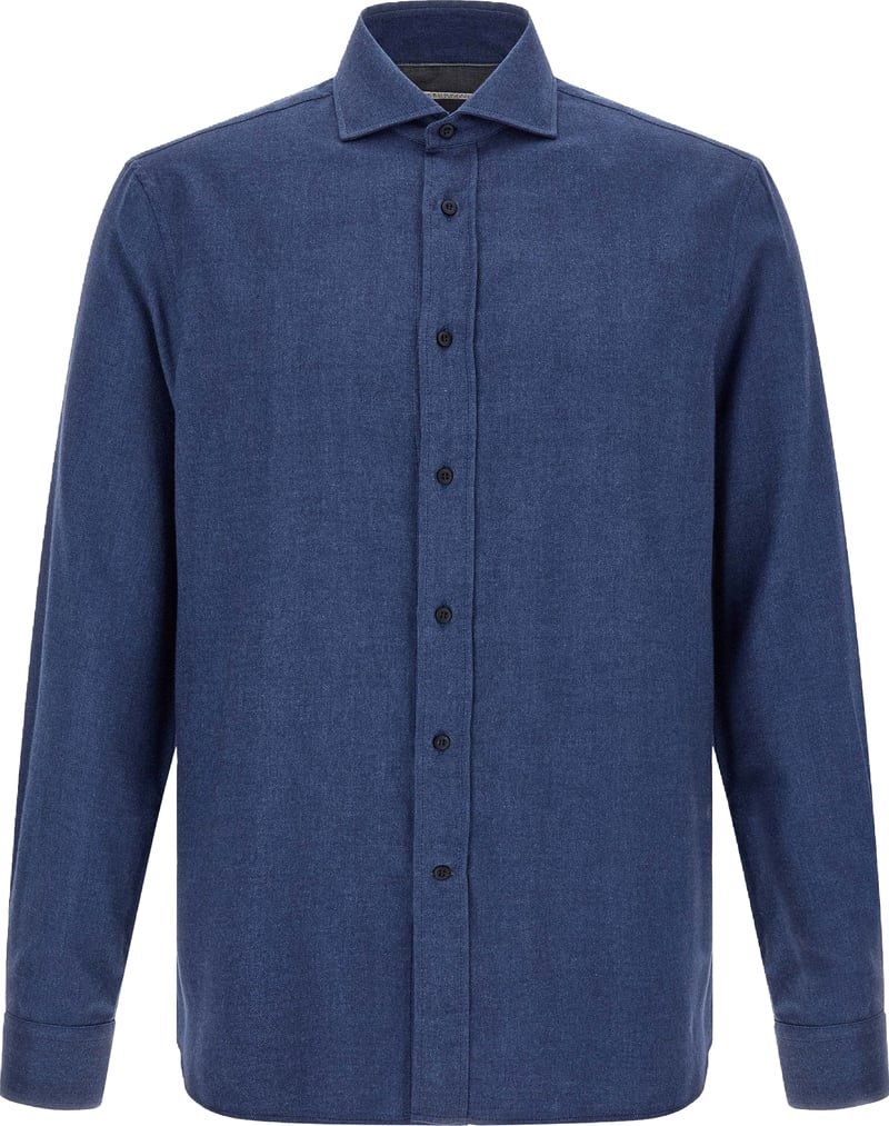 Brunello Cucinelli Herringbone Shirt