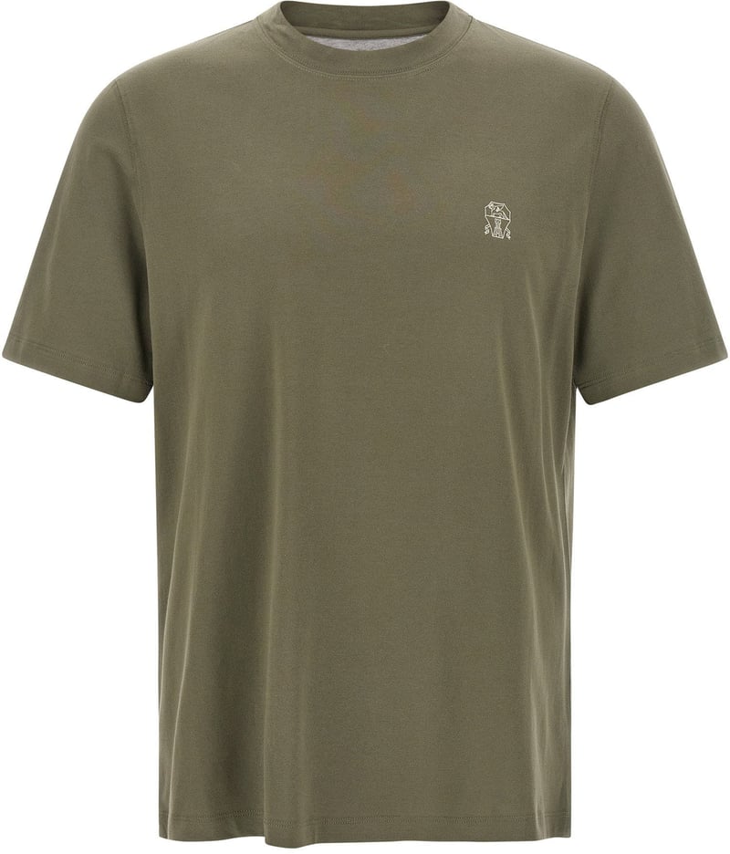 Brunello Cucinelli Logo T-shirt