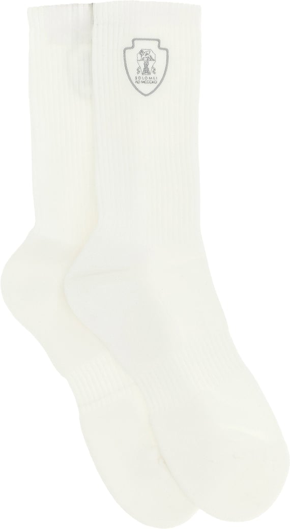 Brunello Cucinelli Tennis Logo Tights