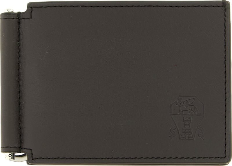 Brunello Cucinelli Brown Calfskin Money Clip