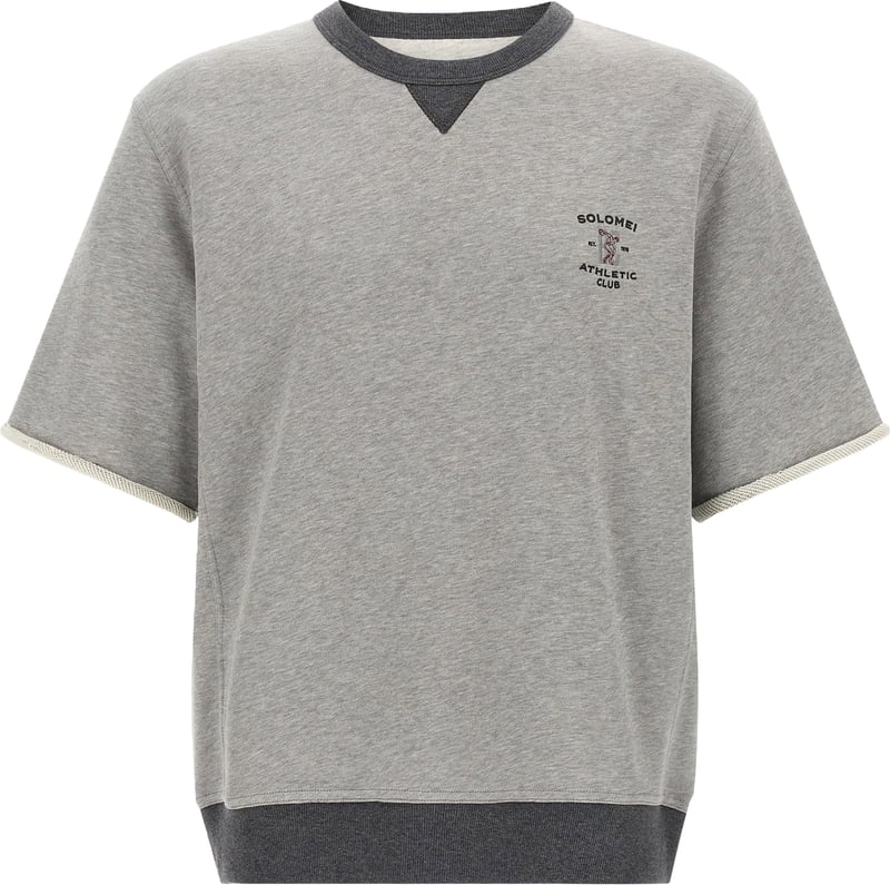 Brunello Cucinelli Solomei Athletic Club Embroidered Sweatshirt