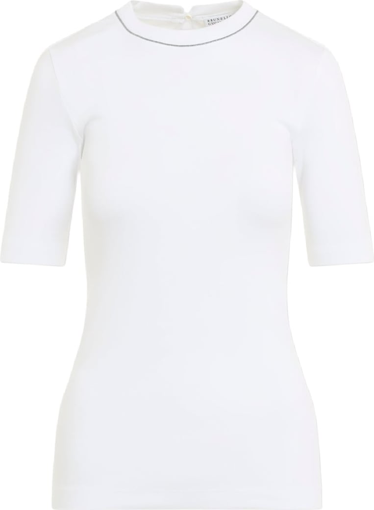 Brunello Cucinelli Rib T-Shirt