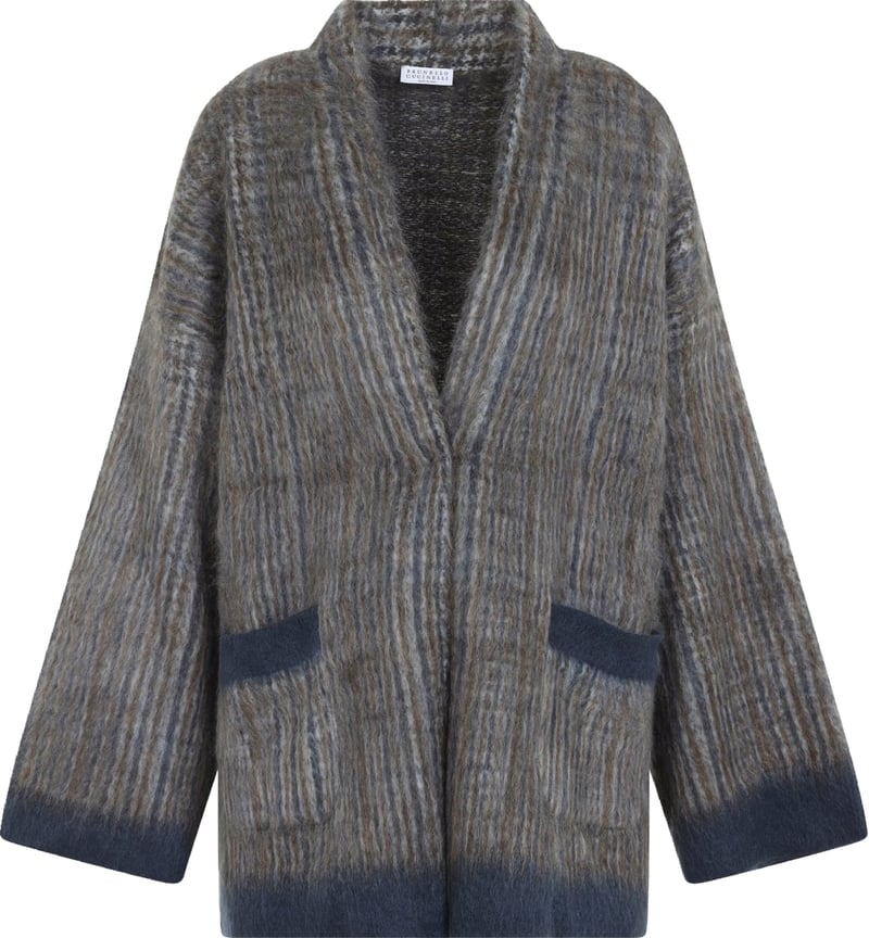 Brunello Cucinelli Galles Jacquard Cardigan