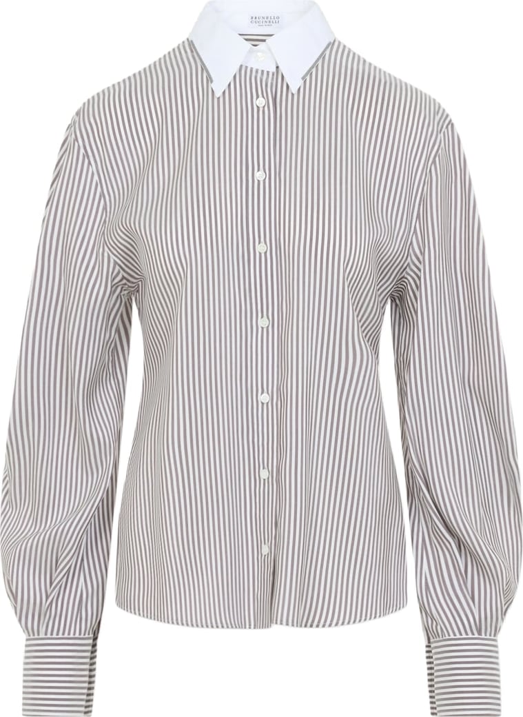 Brunello Cucinelli Striped Shirt