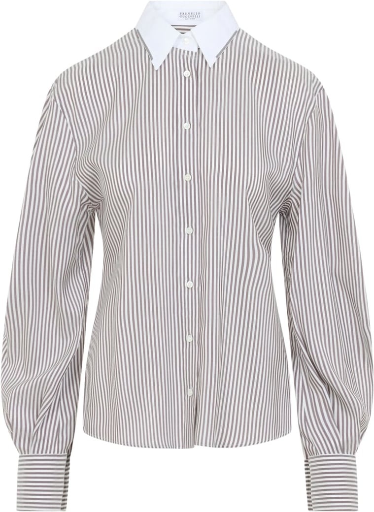 Brunello Cucinelli Striped Shirt
