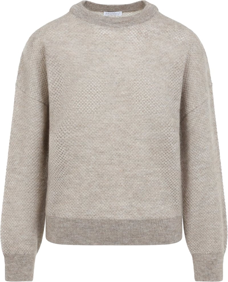 Brunello Cucinelli Sweater Soft Net Pullover