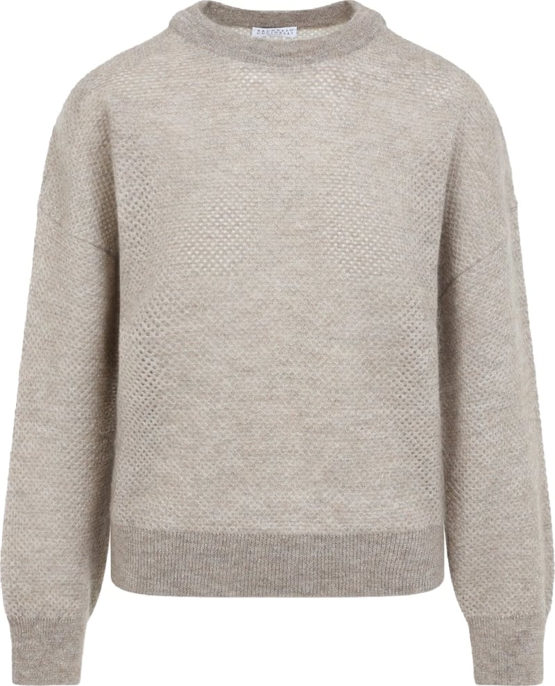 Brunello Cucinelli Sweater Soft Net Pullover