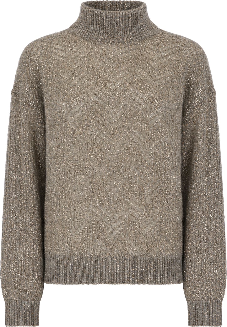 Brunello Cucinelli Embellished nylon blend sweater