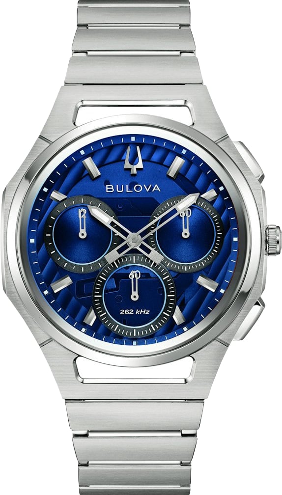 96A339 Curv Titanium 262 kHz chronograaf horloge 41 mm
