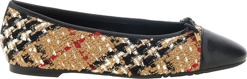 Burberry Multicolor Polyester Ballet Flats
