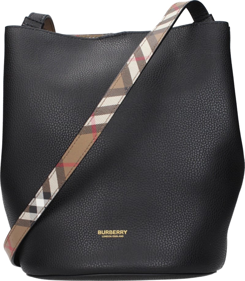 Burberry Black Leather Crossbody Bag