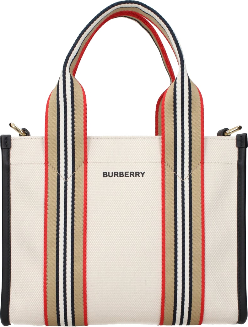 Burberry Beige Fabric Handbag