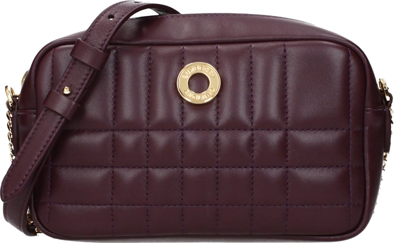 Burberry Red Leather Crossbody Bag