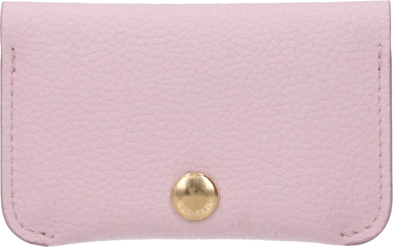 Burberry Pink Leather Cardholder
