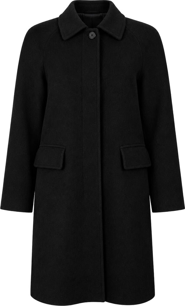 Burberrys Blue Label Wool Coat (40)