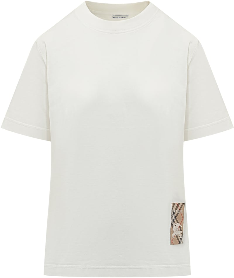 T-Shirt con Patch Logo