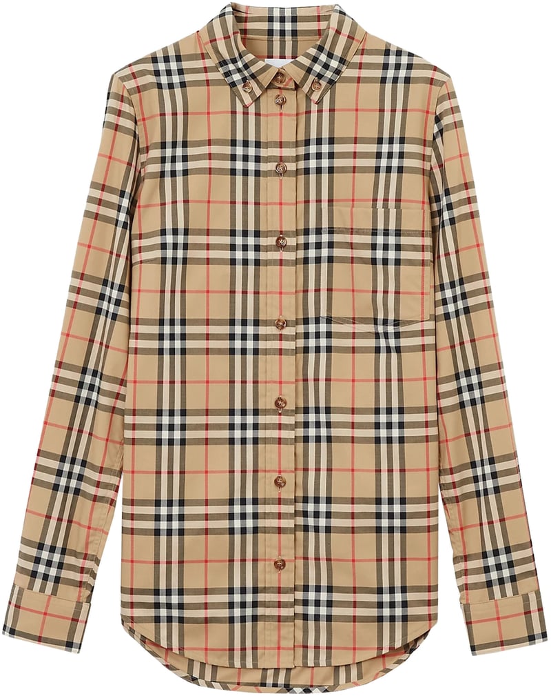 Lapwing Sr Check Pattern Button-Up Shirt